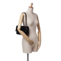 Miniatyrbild 9 av 10: Pre-owned Chanel Medium Classic Chevron Patent Double Flap Black