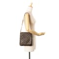 Miniatyrbild 10 av 10: Pre-owned Louis Vuitton Monogram Musette Salsa Short Strap Brown