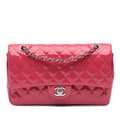 Pikkukuva 1 / 10: Pre-owned Chanel Medium Classic Patent Double Flap Pink