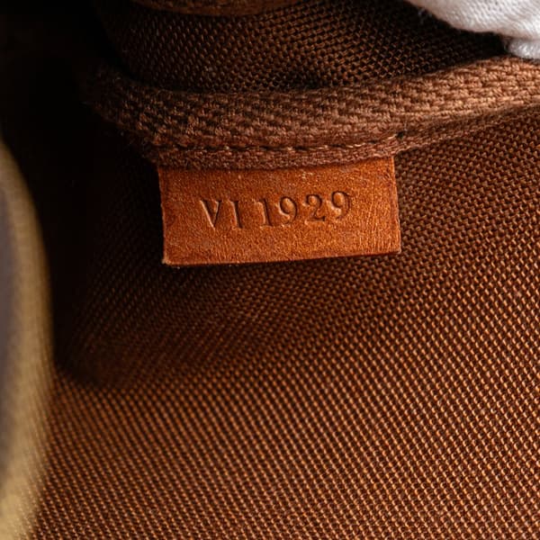 Pre-owned Louis Vuitton Monogram Pochette Accessoires Brown