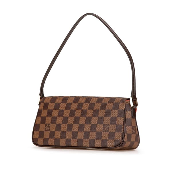 Pre-owned Louis Vuitton Damier Ebene Recoleta Brown