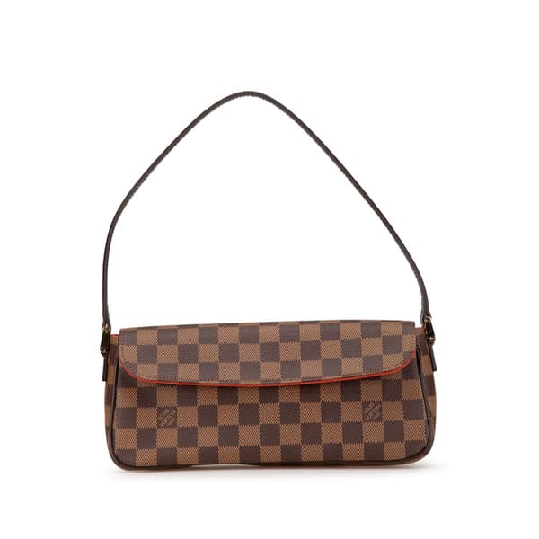 Pre-owned Louis Vuitton Damier Ebene Recoleta Brown