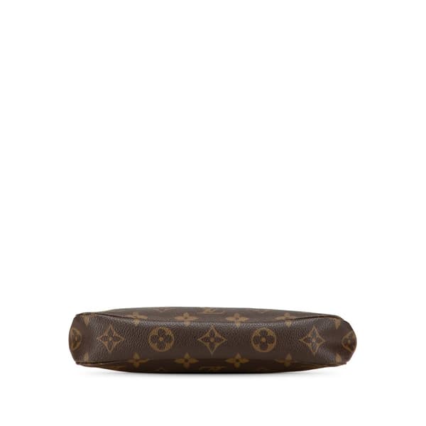 Pre-owned Louis Vuitton Monogram Pochette Accessoires Brown
