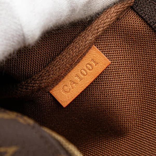Pre-owned Louis Vuitton Monogram Pochette Accessoires Brown