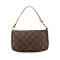 Miniatyrbilde 1 av 10: Pre-owned Louis Vuitton Monogram Pochette Accessoires Brown