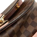 Pikkukuva 7 / 10: Pre-owned Louis Vuitton Damier Ebene Cuir Taurillon Wight Brown