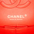 Miniatyrbild 5 av 10: Pre-owned Chanel Small Classic Chevron Lambskin Double Flap Orange