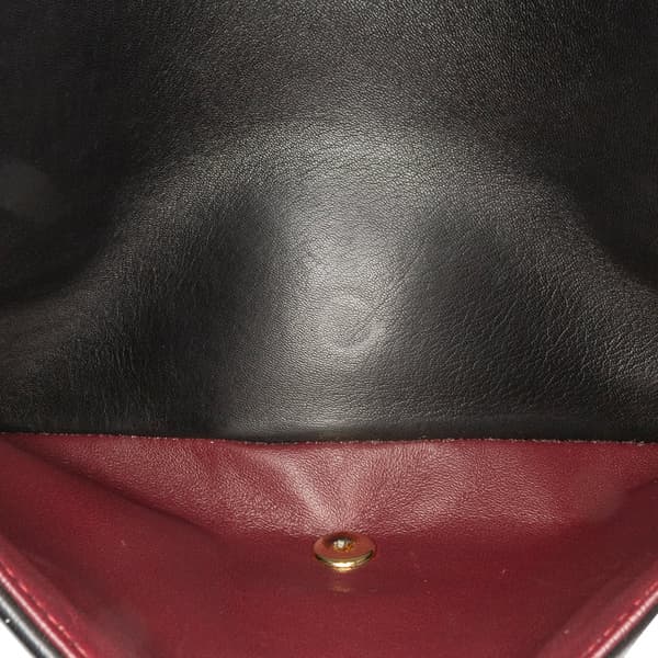 Pre-owned Chanel Maxi Classic Lambskin Double Flap Black