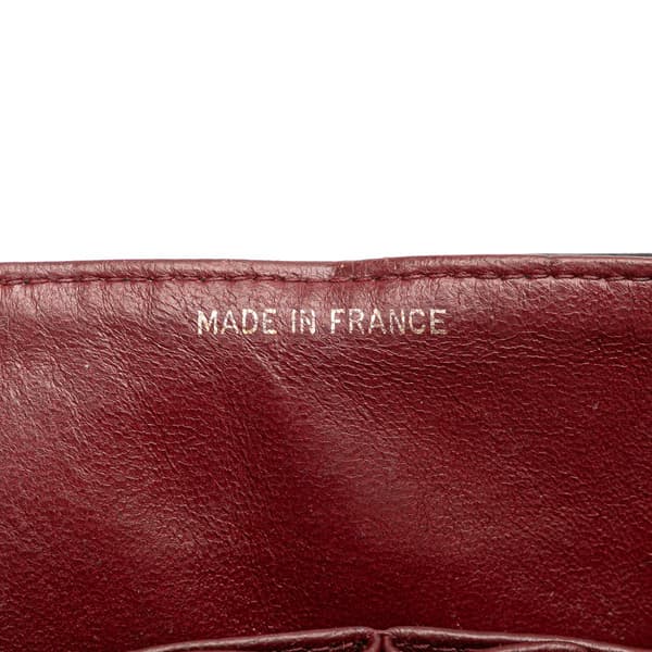 Pre-owned Chanel Small Classic Lambskin Double Flap Black