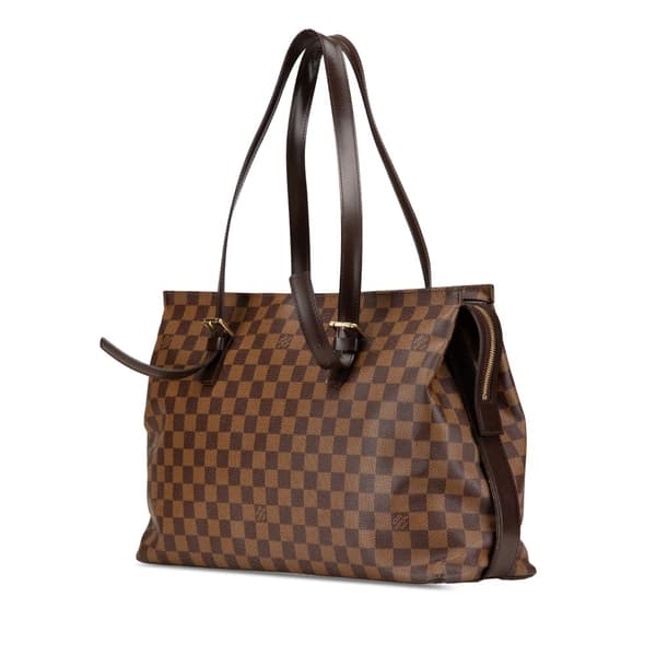 Pre-owned Louis Vuitton Damier Ebene Chelsea Brown