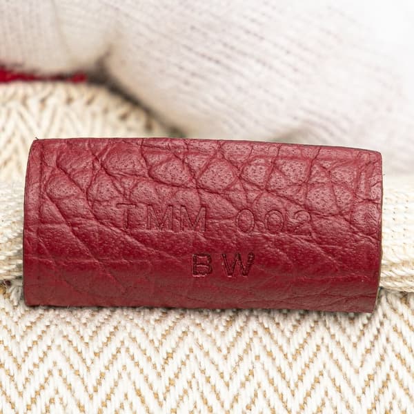 Pre-owned Hermès Clemence Victoria II 35 Red