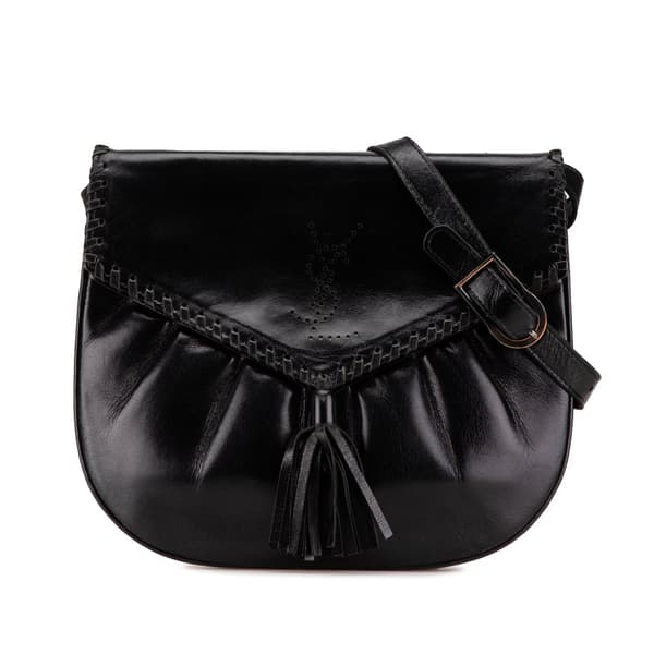 Pre-owned Yves Saint Laurent Leather Shoulder Bag Black