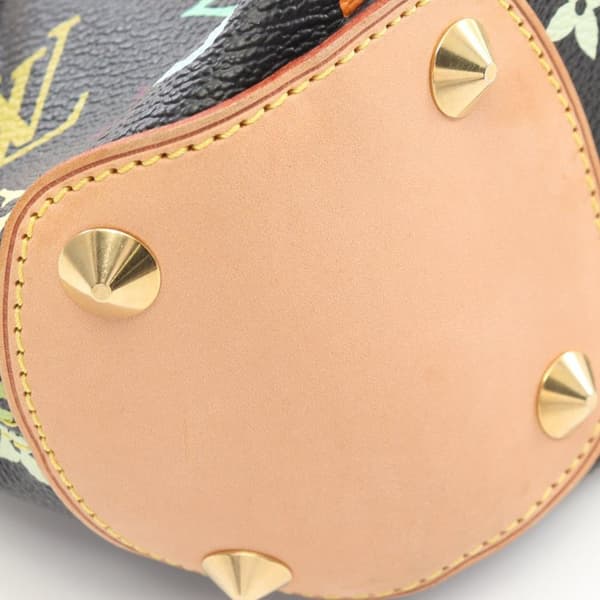 Pre-owned Louis Vuitton Monogram Multicolore Judy PM Black