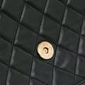 Miniatyrbild 8 av 10: Pre-owned Chanel Medium Quilted Lambskin Westminster Pearl Flap Black
