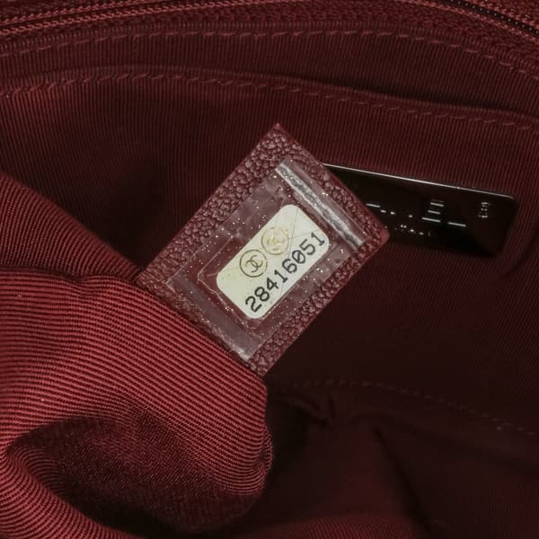Pre-owned Chanel CC Quilted Lambskin Single Flap Red
