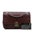 Pikkukuva 10 / 10: Pre-owned Chanel CC Quilted Lambskin Single Flap Red
