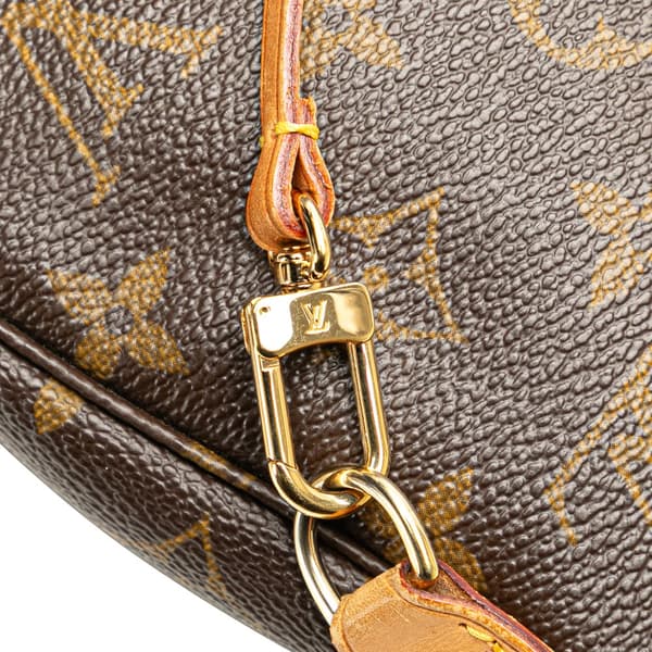 Pre-owned Louis Vuitton Monogram Pochette Accessoires Brown