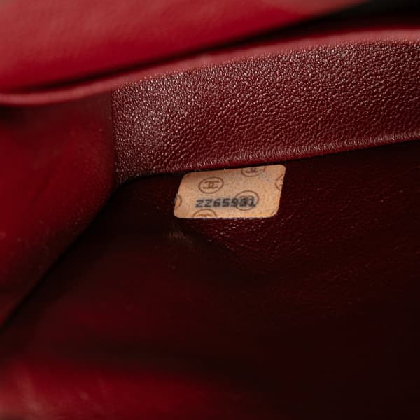 Pre-owned Chanel Small Classic Lambskin Double Flap Black