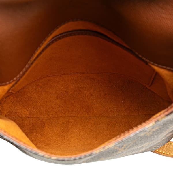 Pre-owned Louis Vuitton Monogram Musette Salsa Short Strap Brown