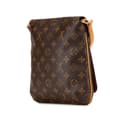 Miniatyrbilde 2 av 10: Pre-owned Louis Vuitton Monogram Musette Salsa Short Strap Brown