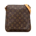 Miniatyrbilde 1 av 10: Pre-owned Louis Vuitton Monogram Musette Salsa Short Strap Brown