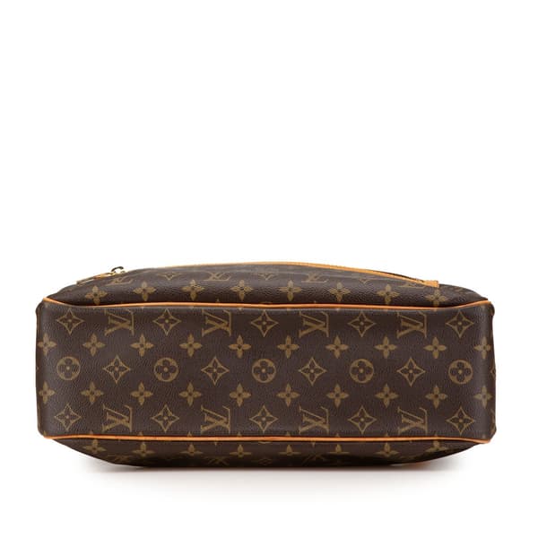 Pre-owned Louis Vuitton Monogram Cite GM Brown