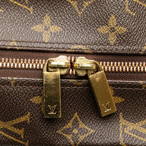 Pre-owned Louis Vuitton Monogram Cite GM Brown