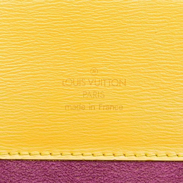 Pre-owned Louis Vuitton Epi Cluny Yellow