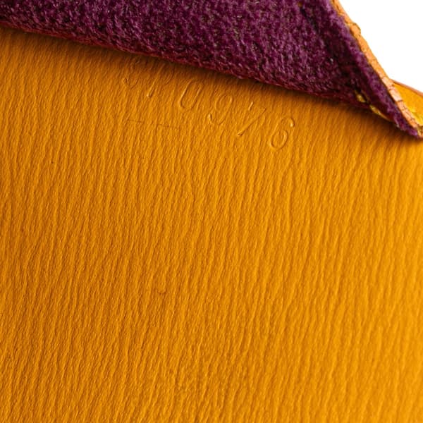 Pre-owned Louis Vuitton Epi Cluny Yellow