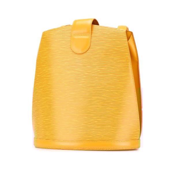 Pre-owned Louis Vuitton Epi Cluny Yellow
