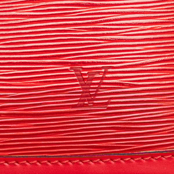 Pre-owned Louis Vuitton Epi Lussac Red