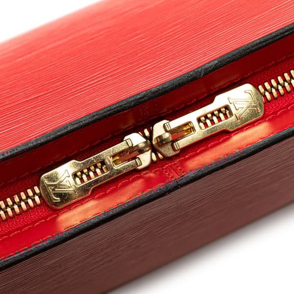 Pre-owned Louis Vuitton Epi Lussac Red