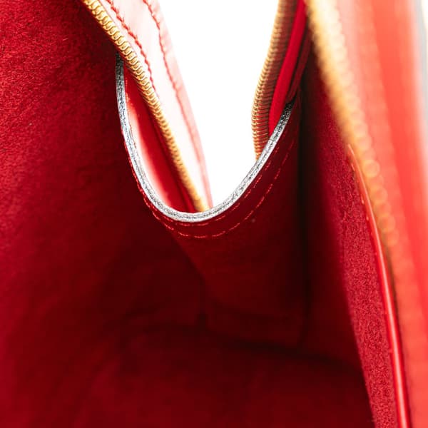 Pre-owned Louis Vuitton Epi Lussac Red
