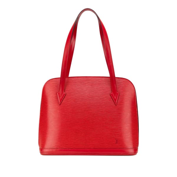 Pre-owned Louis Vuitton Epi Lussac Red