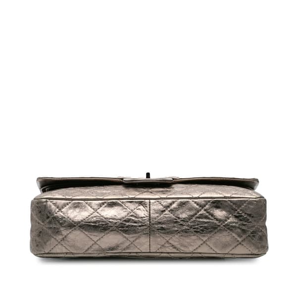 Pre-owned Chanel Reissue 2.55 Aged Calfskin Double Flap 227 Gold