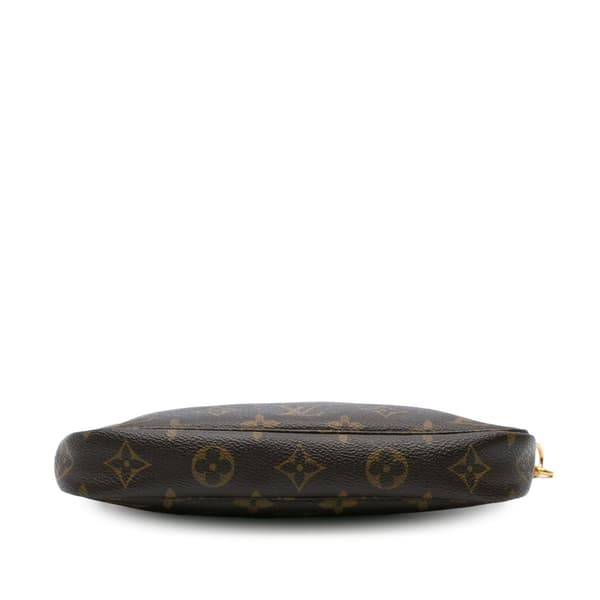 Pre-owned Louis Vuitton Monogram Pochette Accessoires Brown