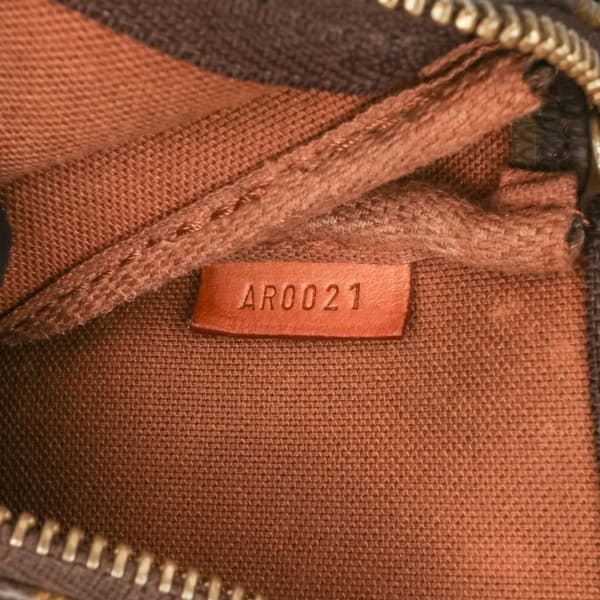 Pre-owned Louis Vuitton Monogram Pochette Accessoires Brown