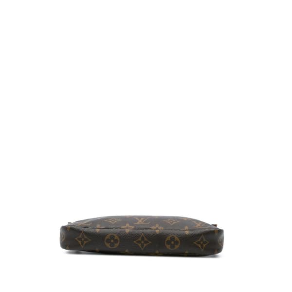 Pre-owned Louis Vuitton Monogram Pochette Accessoires Brown