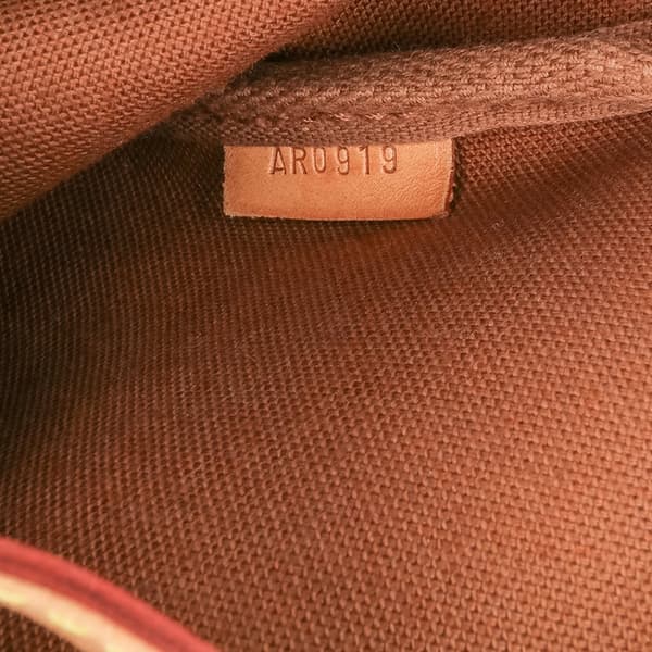 Pre-owned Louis Vuitton Monogram Pochette Accessoires Brown