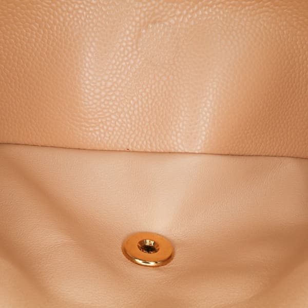 Pre-owned Chanel Jumbo Classic Caviar Double Flap Brown