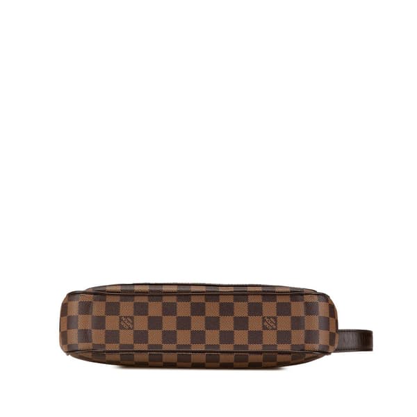 Pre-owned Louis Vuitton Damier Ebene Aubagne Brown