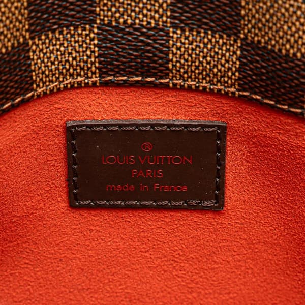 Pre-owned Louis Vuitton Damier Ebene Aubagne Brown