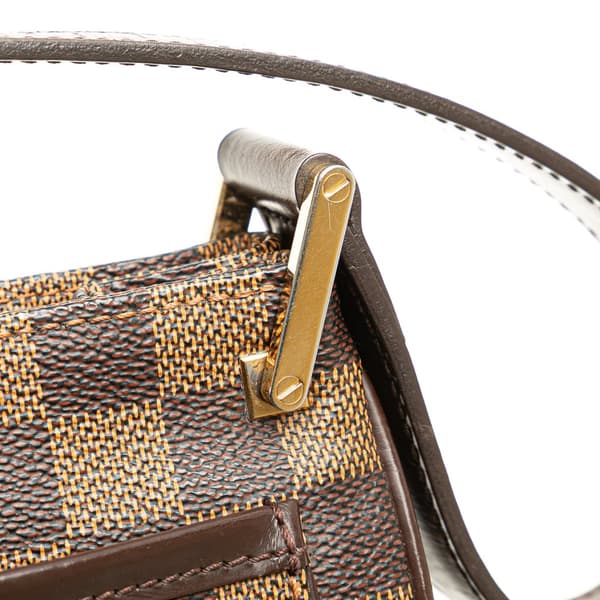 Pre-owned Louis Vuitton Damier Ebene Aubagne Brown