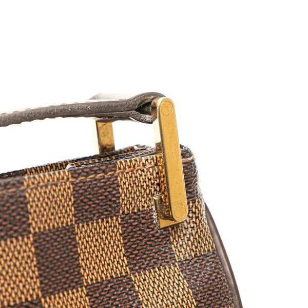 Pre-owned Louis Vuitton Damier Ebene Aubagne Brown