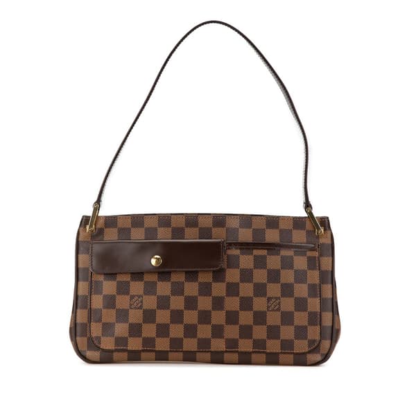 Pre-owned Louis Vuitton Damier Ebene Aubagne Brown