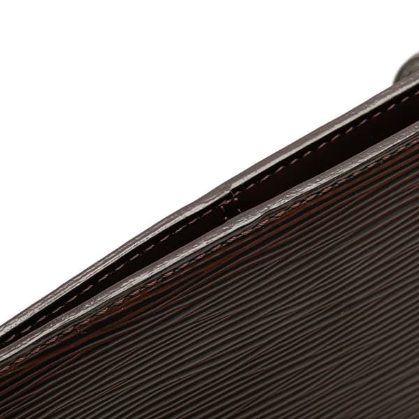 Pre-owned Louis Vuitton Epi Lussac Brown