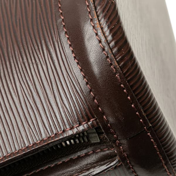 Pre-owned Louis Vuitton Epi Lussac Brown