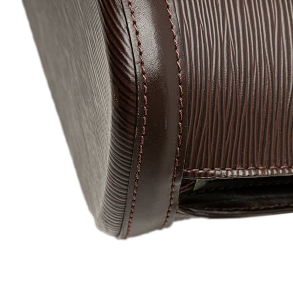 Pre-owned Louis Vuitton Epi Lussac Brown