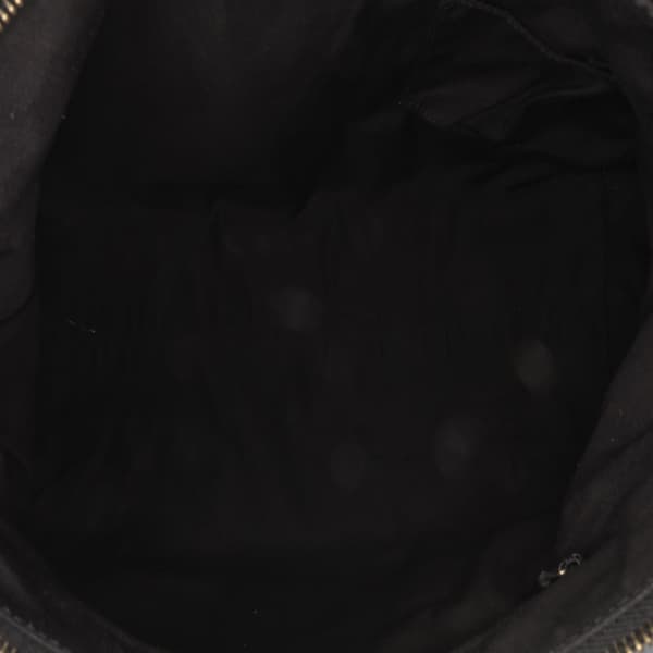 Pre-owned Gucci Patent Abbey D Ring Shoulder Bag Black