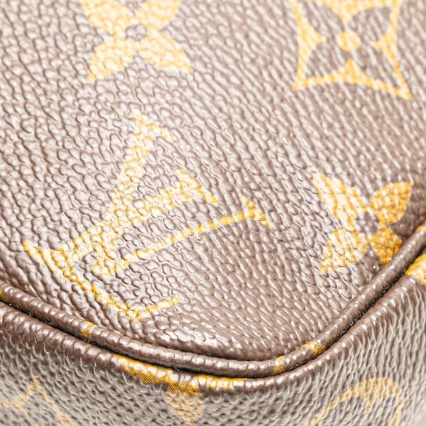 Pre-owned Louis Vuitton Monogram Pochette Accessoires Brown
